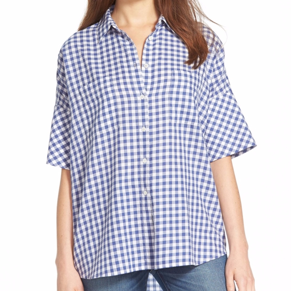 Madewell Gingham 'Courier Shirt'